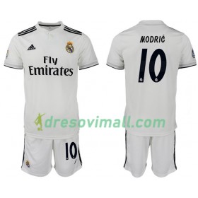 Real Madrid Modrić 10 Dječji Domaći Nogometni Dresovi 2018-2019